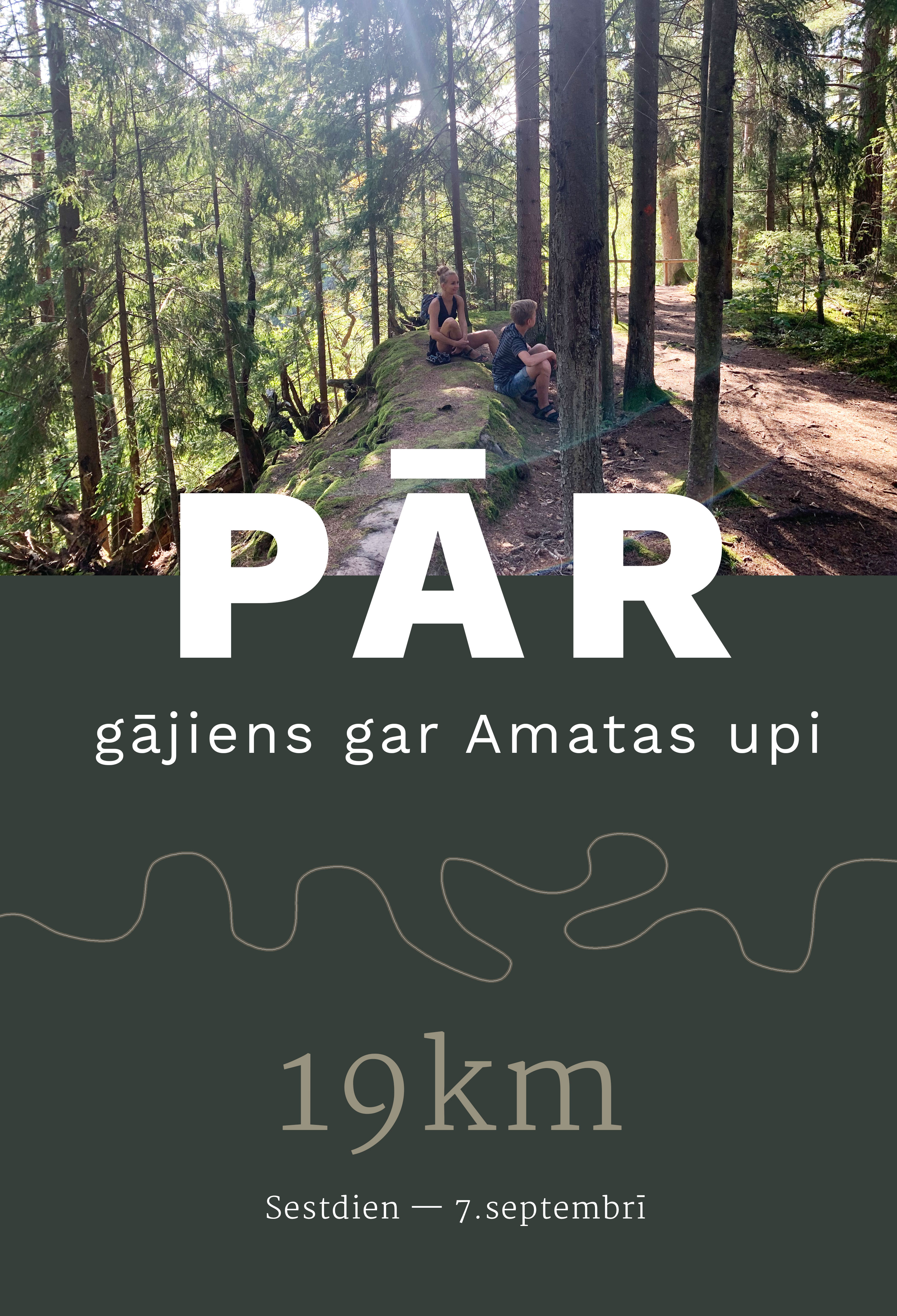 Pārgājiens gar Amatas upi